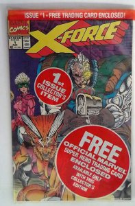 X-Force #1 (1991) Marvel Comics 8.5 VF+ Polybagged Cable 1st Print Comic Book