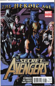 Secret Avengers #1 Second Print Cover (2010) Secret Avengers
