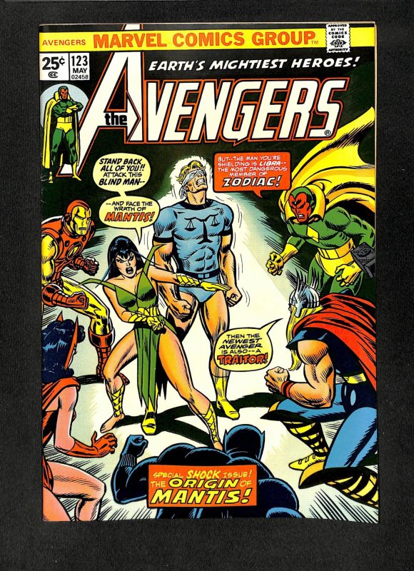 Avengers #123 Thor Captain America Iron Man Hulk 1st Appearance!