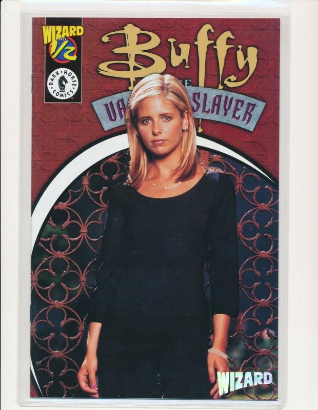 Wizard No. 1/2 Buffy the Vampire Slayer Photo Cover w/ COA ~ NM (PF580) 