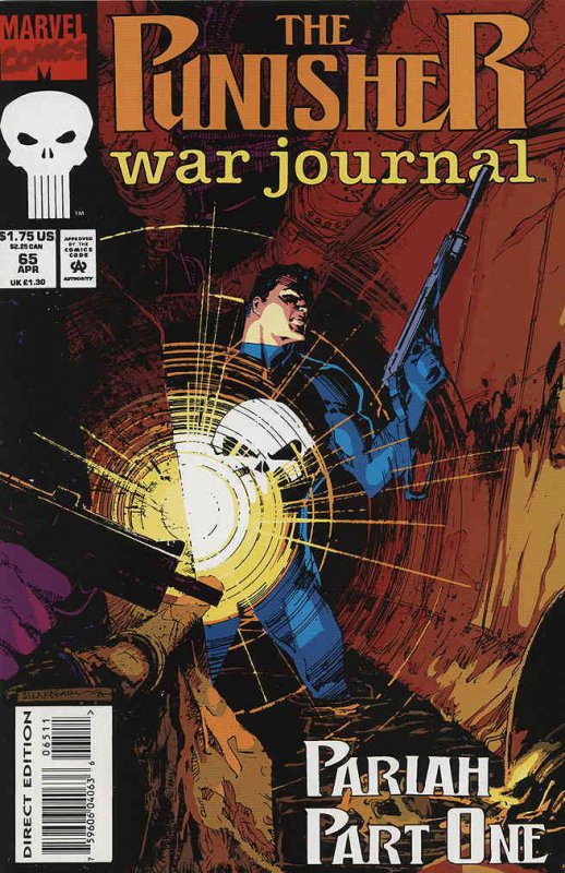 Punisher War Journal, The #65 VF ; Marvel | Bill Sienkiewicz