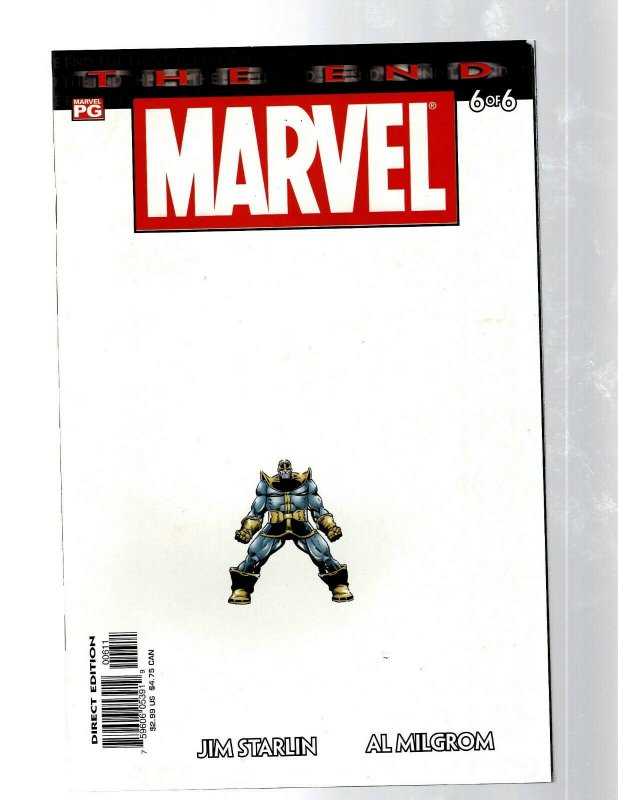 Marvel The End COMPLETE Mini Series # 1 2 3 4 5 6 Thanos Avengers Hulk Thor RB8