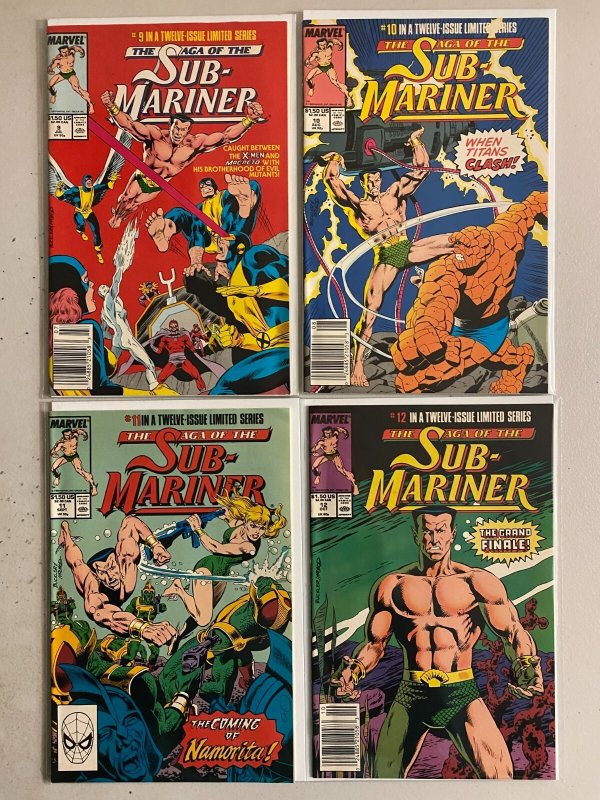 Saga of the Sub-Mariner set #1-12 12 diff 8.0 (1988)