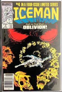 Iceman #4 Newsstand Edition (1985, Marvel) NM