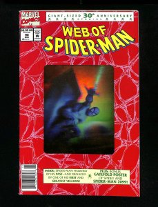 Web of Spider-Man #90 Newsstand Variant Hologram Cover!