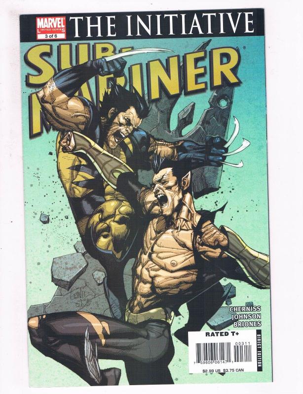 Sub-Mariner The Initiative # 3 NM Marvel Comic Books Wolverine Awesome Issue SW6