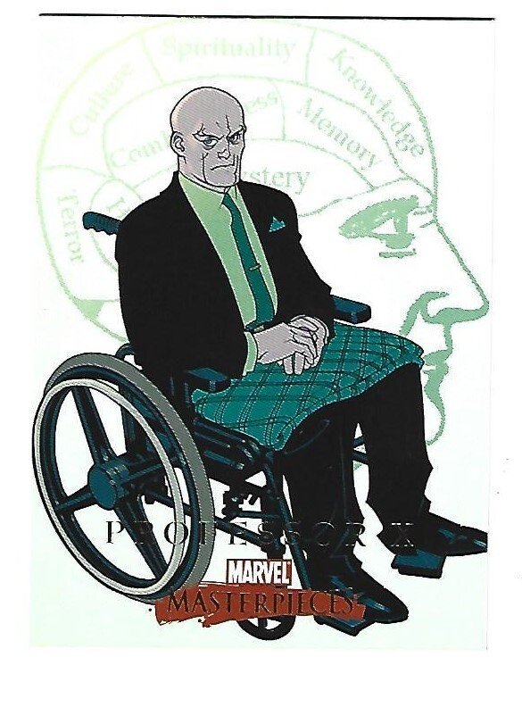2008 Marvel Masterpieces #60 Professor X