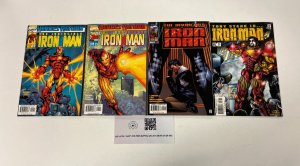 4 Invincible Iron Man Marvel Comics Books #1 2 5 56 30 JW16