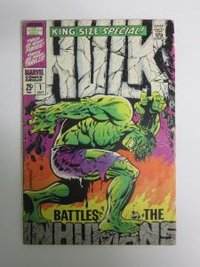 HULK ANN  1 October 1968 classic STERANKO cvr VG