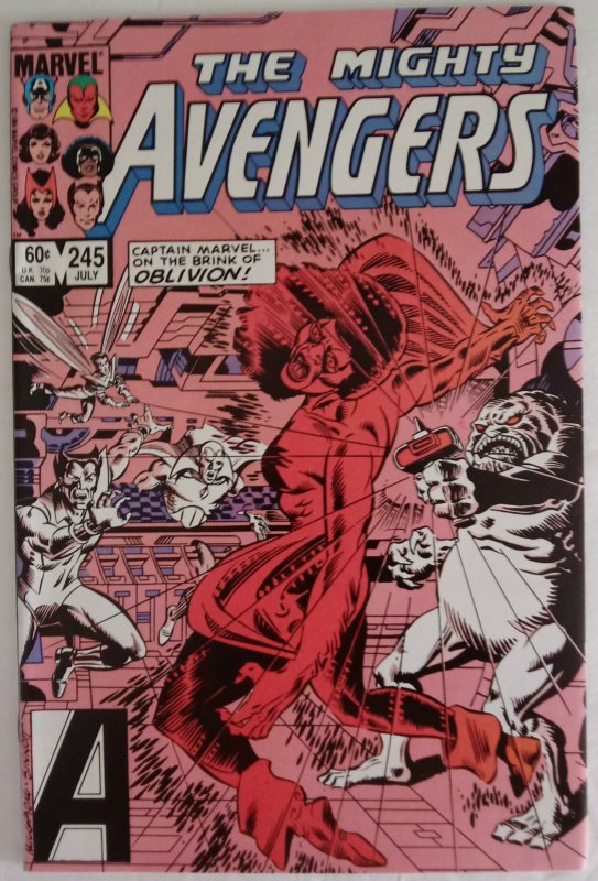 AVENGERS #245 Marvel Comics ID#MBX2