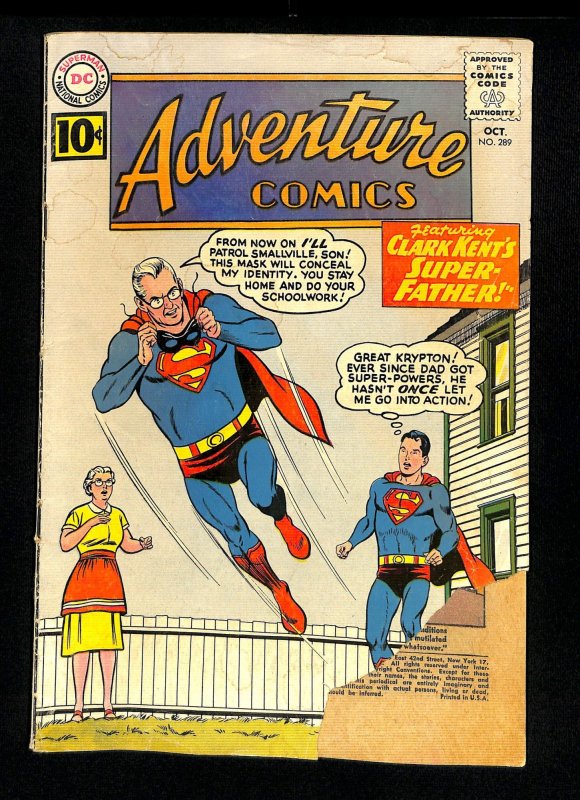 Adventure Comics #289