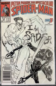 The Spectacular Spider-Man #133 Newsstand Edition (1987, Marvel)  NM/MT
