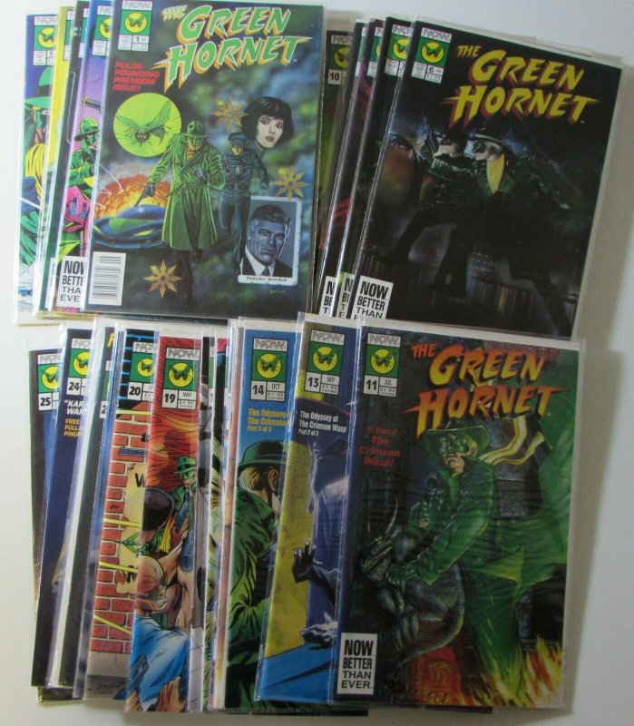 GREEN HORNET Comic books Lot #1 - 25  (missing #12)  Twenty Four NM Comics 