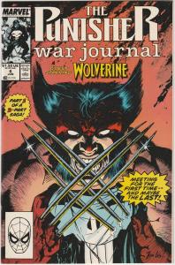 5 The Punisher: War Journal Marvel Comic Books # 6 7 8 9 10 Wolverine Lee AH9