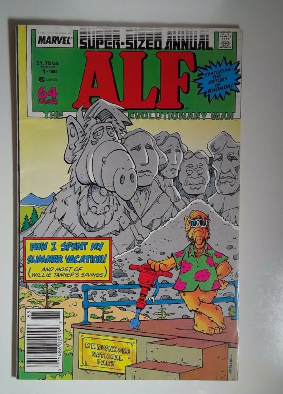 ALF* Annual #1 (1988) Marvel 8.5 VF+ Comic Book