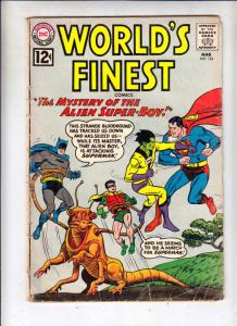 World's Finest #124 (Mar-62) VG Affordable-Grade Superman, Batman, Robin