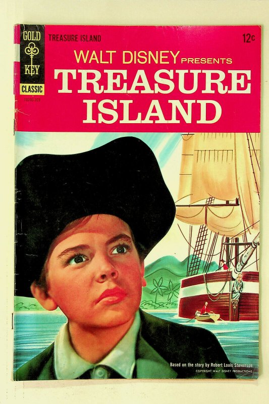 Movie Comics - Walt Disney Presents Treasure Island (1955, Gold Key) - G/VG 