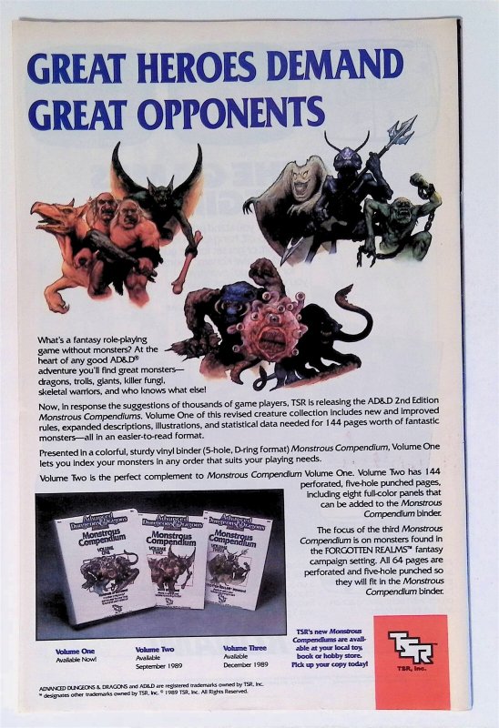 Captain Marvel (2nd Series) #1 (Nov 1989, Marvel) 7.0 FN/VF