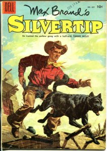 Silvertip-Four Color Comics #637-1955-Dell-Kinstler-Max Brand-VG-