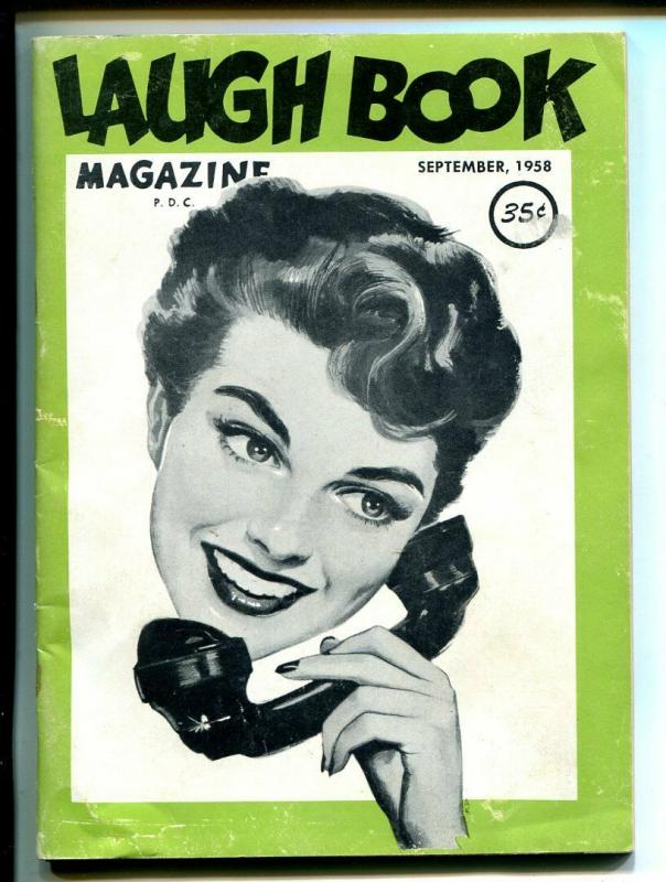 Charley Jones Laugh Book 9/1958-Jayhawk Press-cartoons-gags-VG/FN