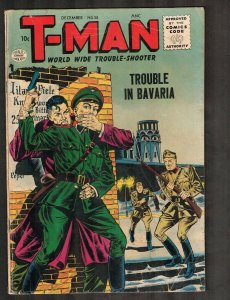 T-Man #38 ~ Trouble in Bavaria ~ 1956 (4.0) WH