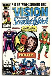 Vision and the Scarlet Witch #12 - 1985 - Marvel - VF - comic book