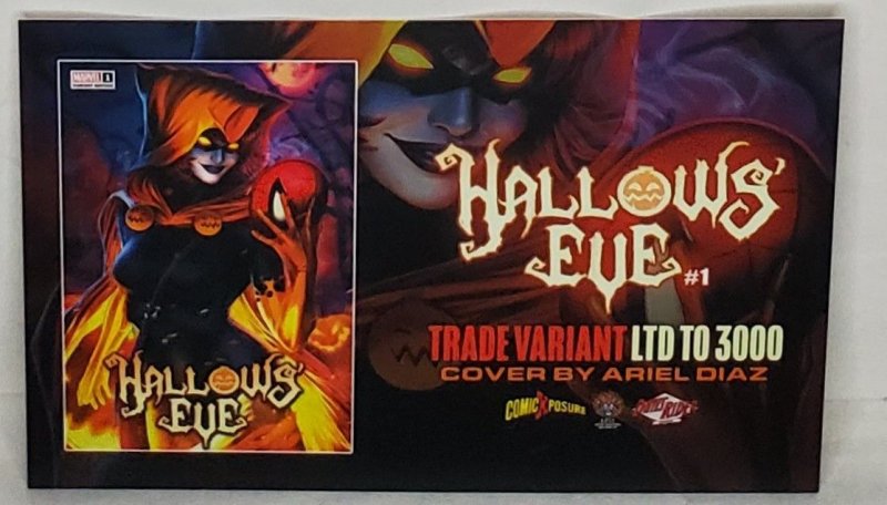 HALLOW'S EVE #1 ComicXposure Ariel Diaz Trade Variant Cover (Marvel 2023)