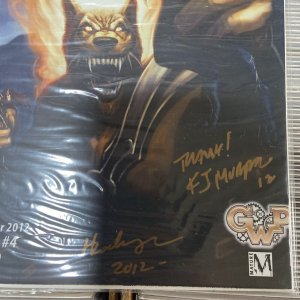 Hell's Blood 4 Book Lot Signed Guild Works Comic 2011-2012 HTF