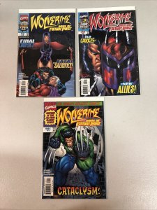 Wolverine Days Of Future Past (1997) #1 2 3 VF+/NM Complete Set Joe Bennett art