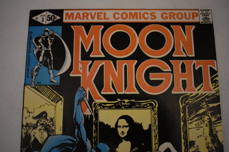 Moon Knight #3 (1981) 1st App of Midnight Man FN 6.0 Comic Book