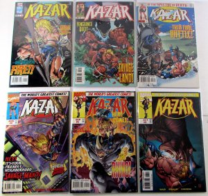 Ka-Zar Lot of 6 #1, 2, 3, 4, 5, 6 1997 Marvel Comics Rhino 1st Print Comic Books