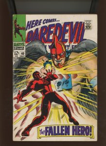 (1968) Daredevil #40: SILVER AGE! WE COMBINE SHIPPING! (2.0)