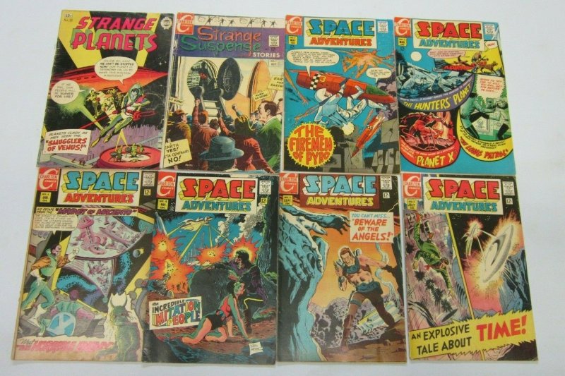 SciFi + Space comic lot 32 diff books various conditions (mostly Silver years) 