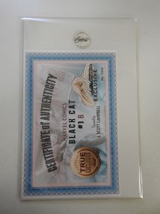 Black Cat #1 Campbell Cover B (2019) Signed by Campbell Cert sealed!