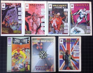 Valiant Voice #2 3 5 6 7 + Comic Shop New spotlight on & Deathmate preview