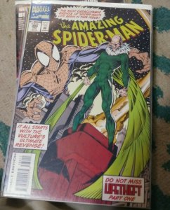 Amazing Spider-Man  # 386 1994 MARVEL  disney LIFE THEFT PT 1 VULTURE