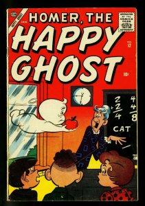 Homer the Happy Ghost #12 1957- Atlas Comics- Dan DeCarlo art- VG