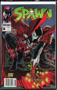 Spawn #8 Newsstand Edition (1993) Spawn