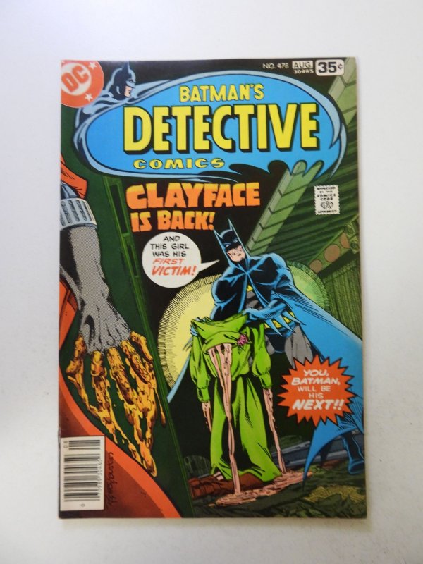 Detective Comics #478 (1978) FN/VF condition