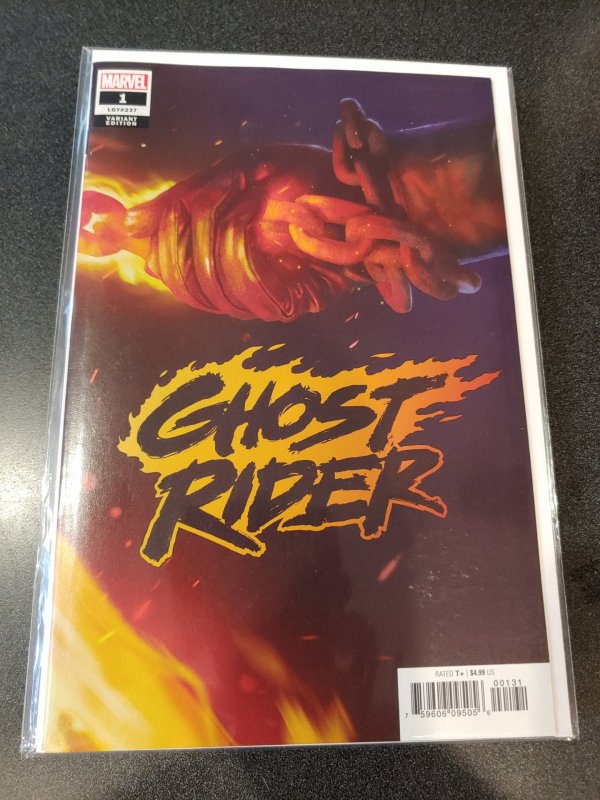 Ghost Rider (2019) #1 (#237) VF/NM Razzah Teaser Variant Cover