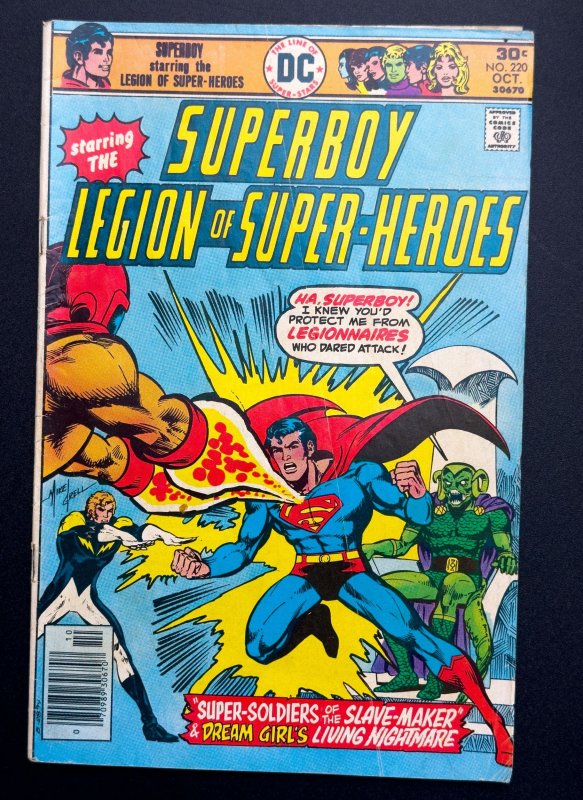 Superboy #220 (1976) -Bronze Age - Newsstand - VF