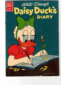 Four Color #1247 (1961) Daisy Duck’s Diary, Donald FN+ Barks Art Gyro Gearloose!