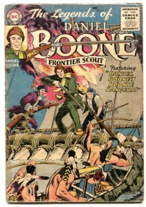 Legends Of Daniel Boone #2 1955- DC Western G/VG