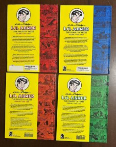 Li'l Abner The Frazetta Years HC Lot Complete Set Vol 1-4