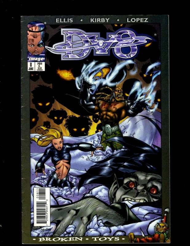 13 DV8 Image Comics Books #1/2 1 2 3 3 8 9 10 14 15 16 31, Annual #1 J54 