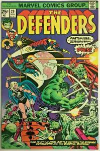 DEFENDERS#29  FN/VF 1975 MARVEL BRONZE AGE COMICS