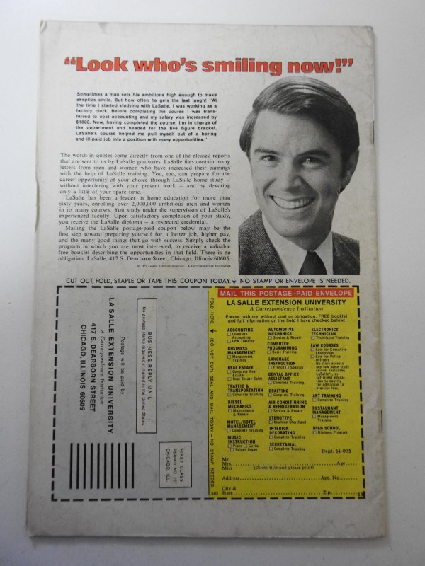 Sub-Mariner #71 (1974) VG Condition MVS intact! ink fc