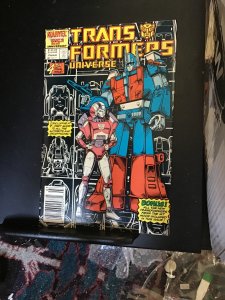 Transformers Universe #4 (1987) Final Guide Autobots and Deceptaons! NM- Wow!