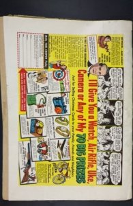 Three Stooges #2 (1953) DAMAGED tape inside cover