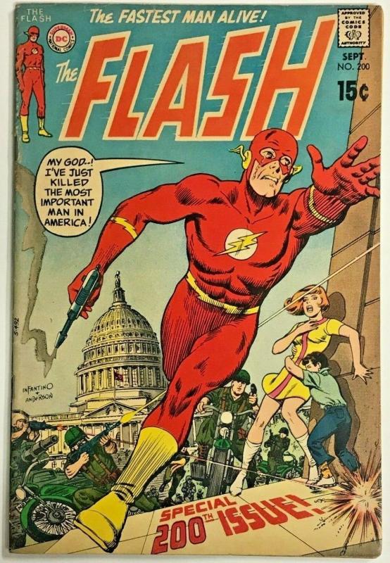 FLASH#200 VG 1971 DC BRONZE AGE COMICS